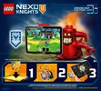 Istruzioni per la Costruzione - LEGO - NEXO KNIGHTS - 70327 - MDP – Il Mega-robot del Re: Page 73