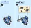 Istruzioni per la Costruzione - LEGO - NEXO KNIGHTS - 70327 - MDP – Il Mega-robot del Re: Page 36