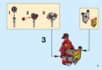 Istruzioni per la Costruzione - LEGO - NEXO KNIGHTS - 70331 - ULTIMATE Macy: Page 3