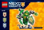 Istruzioni per la Costruzione - LEGO - NEXO KNIGHTS - 70332 - ULTIMATE Aaron: Page 1