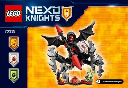 Istruzioni per la Costruzione - LEGO - NEXO KNIGHTS - 70335 - ULTIMATE Lavaria: Page 1