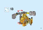 Istruzioni per la Costruzione - LEGO - NEXO KNIGHTS - 70336 - Ultimate Axl: Page 11