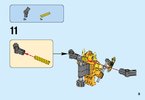 Istruzioni per la Costruzione - LEGO - NEXO KNIGHTS - 70336 - Ultimate Axl: Page 9