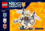 Istruzioni per la Costruzione - LEGO - NEXO KNIGHTS - 70337 - Ultimate Lance: Page 1