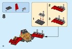 Istruzioni per la Costruzione - LEGO - NEXO KNIGHTS - 70338 - Ultimate Generale Magmar: Page 14