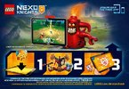 Istruzioni per la Costruzione - LEGO - NEXO KNIGHTS - 70338 - Ultimate Generale Magmar: Page 24