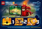 Istruzioni per la Costruzione - LEGO - NEXO KNIGHTS - 70338 - Ultimate Generale Magmar: Page 24