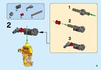 Istruzioni per la Costruzione - LEGO - NEXO KNIGHTS - 70339 - Ultimate Flama: Page 3