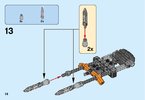 Istruzioni per la Costruzione - LEGO - NEXO KNIGHTS - 70347 - Artiglieria della Guardia Reale: Page 14