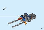 Istruzioni per la Costruzione - LEGO - NEXO KNIGHTS - 70347 - Artiglieria della Guardia Reale: Page 23