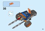 Istruzioni per la Costruzione - LEGO - NEXO KNIGHTS - 70347 - Artiglieria della Guardia Reale: Page 33