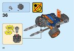 Istruzioni per la Costruzione - LEGO - NEXO KNIGHTS - 70347 - Artiglieria della Guardia Reale: Page 34