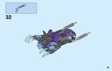 Istruzioni per la Costruzione - LEGO - NEXO KNIGHTS - 70349 - Lock & Roller di Ruina: Page 29