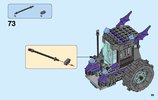 Istruzioni per la Costruzione - LEGO - NEXO KNIGHTS - 70349 - Lock & Roller di Ruina: Page 59