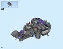 Istruzioni per la Costruzione - LEGO - NEXO KNIGHTS - 70350 - Tre Fratelli: Page 62