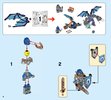 Istruzioni per la Costruzione - LEGO - NEXO KNIGHTS - 70351 - Il Falcon Fighter di Clay: Page 4