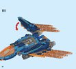 Istruzioni per la Costruzione - LEGO - NEXO KNIGHTS - 70351 - Il Falcon Fighter di Clay: Page 42