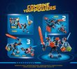 Istruzioni per la Costruzione - LEGO - NEXO KNIGHTS - 70351 - Il Falcon Fighter di Clay: Page 53