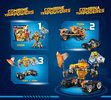 Istruzioni per la Costruzione - LEGO - NEXO KNIGHTS - 70354 - Frantumatore di Axl: Page 76