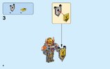 Istruzioni per la Costruzione - LEGO - NEXO KNIGHTS - 70354 - Frantumatore di Axl: Page 6