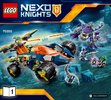 Istruzioni per la Costruzione - LEGO - NEXO KNIGHTS - 70355 - Scalarocce di Aaron: Page 1