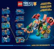 Istruzioni per la Costruzione - LEGO - NEXO KNIGHTS - 70355 - Scalarocce di Aaron: Page 66