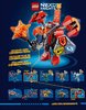 Istruzioni per la Costruzione - LEGO - NEXO KNIGHTS - 70356 - Colosso di Pietra: Page 139