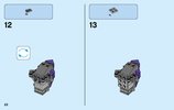 Istruzioni per la Costruzione - LEGO - NEXO KNIGHTS - 70358 - Slizer di Aaron: Page 22