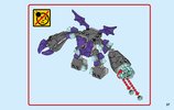 Istruzioni per la Costruzione - LEGO - NEXO KNIGHTS - 70358 - Slizer di Aaron: Page 37