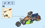 Istruzioni per la Costruzione - LEGO - NEXO KNIGHTS - 70358 - Slizer di Aaron: Page 71