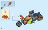 Istruzioni per la Costruzione - LEGO - NEXO KNIGHTS - 70358 - Slizer di Aaron: Page 72