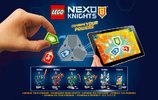 Istruzioni per la Costruzione - LEGO - NEXO KNIGHTS - 70358 - Slizer di Aaron: Page 80