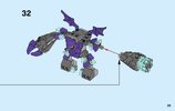 Istruzioni per la Costruzione - LEGO - NEXO KNIGHTS - 70358 - Slizer di Aaron: Page 35