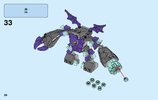 Istruzioni per la Costruzione - LEGO - NEXO KNIGHTS - 70358 - Slizer di Aaron: Page 36