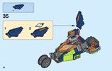 Istruzioni per la Costruzione - LEGO - NEXO KNIGHTS - 70358 - Slizer di Aaron: Page 70