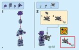 Istruzioni per la Costruzione - LEGO - NEXO KNIGHTS - 70361 - Dragone sgancia-robot di Macy: Page 8