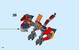 Istruzioni per la Costruzione - LEGO - NEXO KNIGHTS - 70361 - Dragone sgancia-robot di Macy: Page 34