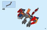 Istruzioni per la Costruzione - LEGO - NEXO KNIGHTS - 70361 - Dragone sgancia-robot di Macy: Page 35