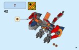 Istruzioni per la Costruzione - LEGO - NEXO KNIGHTS - 70361 - Dragone sgancia-robot di Macy: Page 39