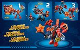 Istruzioni per la Costruzione - LEGO - NEXO KNIGHTS - 70361 - Dragone sgancia-robot di Macy: Page 43