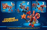 Istruzioni per la Costruzione - LEGO - NEXO KNIGHTS - 70361 - Dragone sgancia-robot di Macy: Page 43