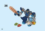 Istruzioni per la Costruzione - LEGO - NEXO KNIGHTS - 70362 - Clay da battaglia: Page 30