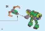 Istruzioni per la Costruzione - LEGO - NEXO KNIGHTS - 70364 - Aaron da battaglia: Page 24