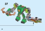 Istruzioni per la Costruzione - LEGO - NEXO KNIGHTS - 70364 - Aaron da battaglia: Page 28