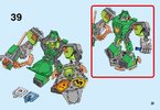 Istruzioni per la Costruzione - LEGO - NEXO KNIGHTS - 70364 - Aaron da battaglia: Page 31