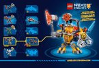 Istruzioni per la Costruzione - LEGO - NEXO KNIGHTS - 70365 - Axl da battaglia: Page 33