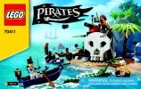 Istruzioni per la Costruzione - LEGO - Pirates - 70411 - L'isola del tesoro: Page 1