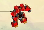 Istruzioni per la Costruzione - LEGO - 70500 - Kai's Fire Mech: Page 16