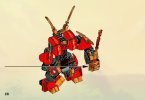 Istruzioni per la Costruzione - LEGO - 70500 - Kai's Fire Mech: Page 28