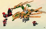 Istruzioni per la Costruzione - LEGO - NINJAGO - 70503 - Il Dragone d'oro: Page 69